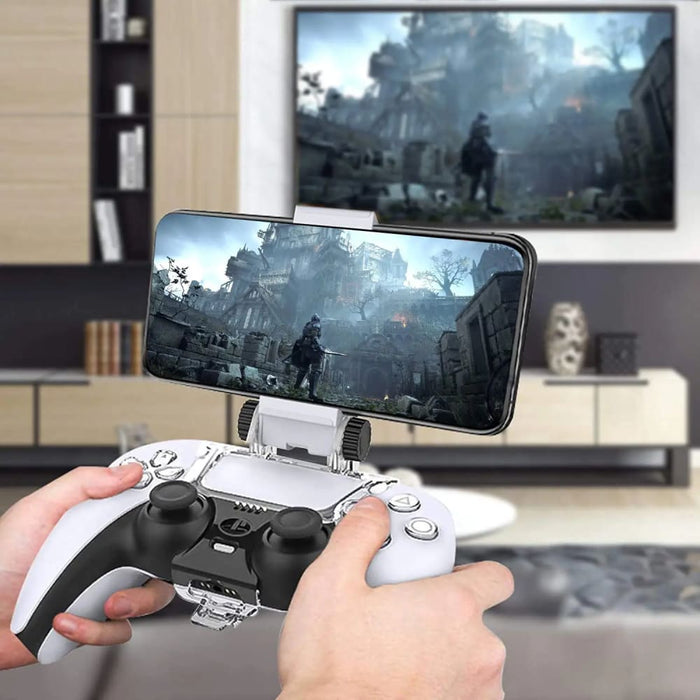 Ps5 Controller Phone Clip Mount With Adjustable Stand