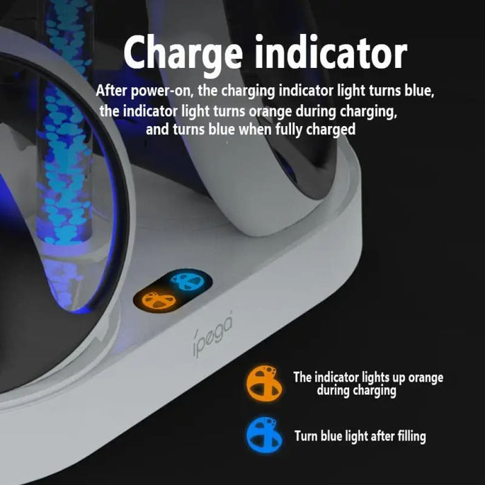 Psvr2 Charging Stand With Rgb Base