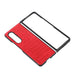 Pu Leather Crocodile Texture Fold 4 Phone Case