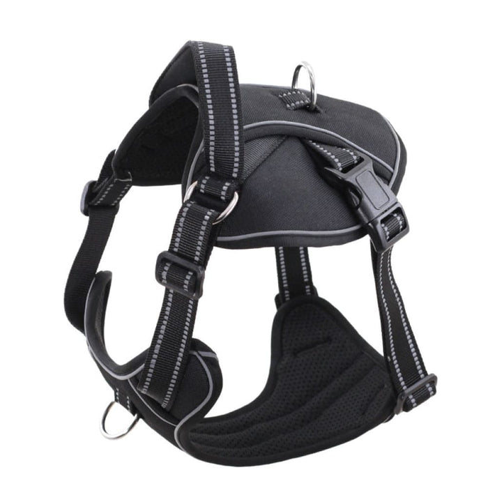 No Pull Adjustable Soft Padded Reflective Pet Vest Harness