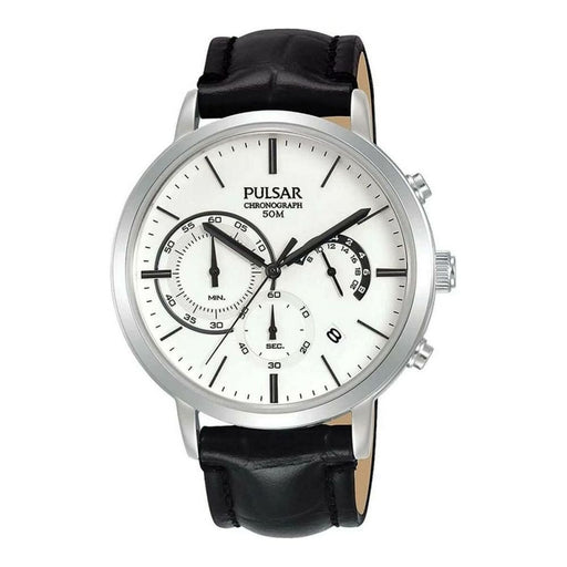 Pulsar Pt3a71x1 Men’s Quartz Watch White 41 Mm