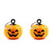 Pumpkin Shape Jingle Bells Copper Charms Pet Necklace