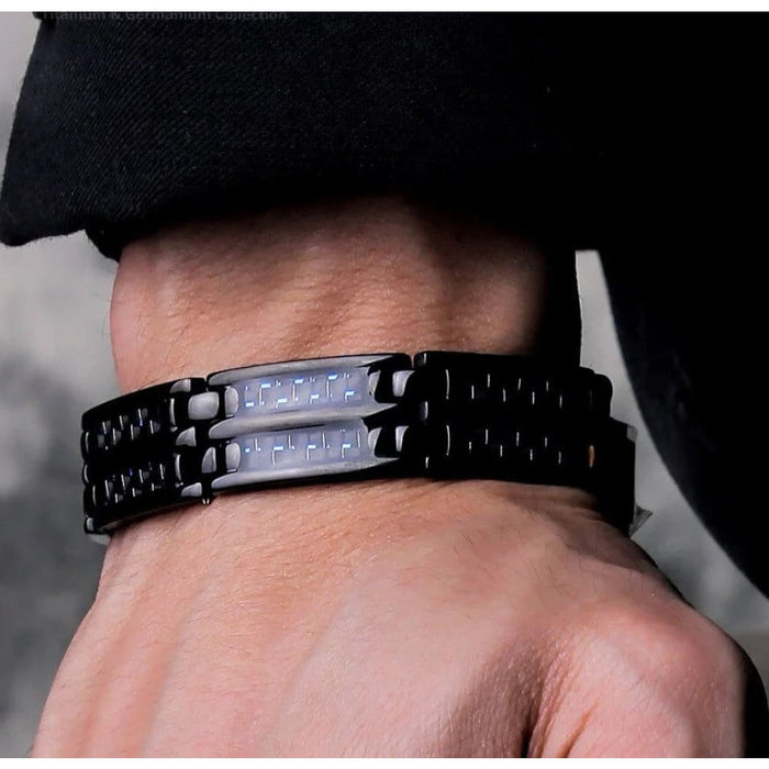 Pure Titanium Magnetic Carbon Therapy Bracelet Improve