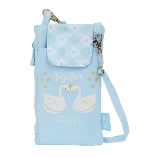 Purse by Glow Lab Cisnes Mobile Bag Blue