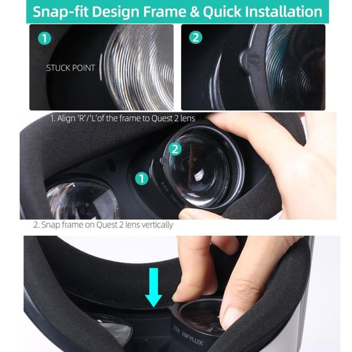 Q2 Qf11 Myopia Lens Frame For Oculus Quest 2