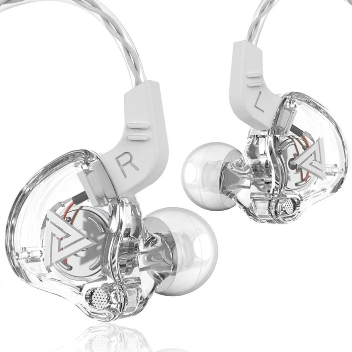 Qkz Ak6 In Ear Earphone With Mic 6 Dynamic Drivers Sports