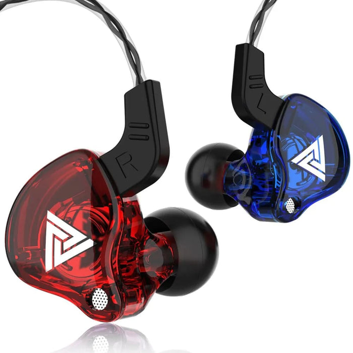 Qkz Ak6 In Ear Earphone With Mic 6 Dynamic Drivers Sports