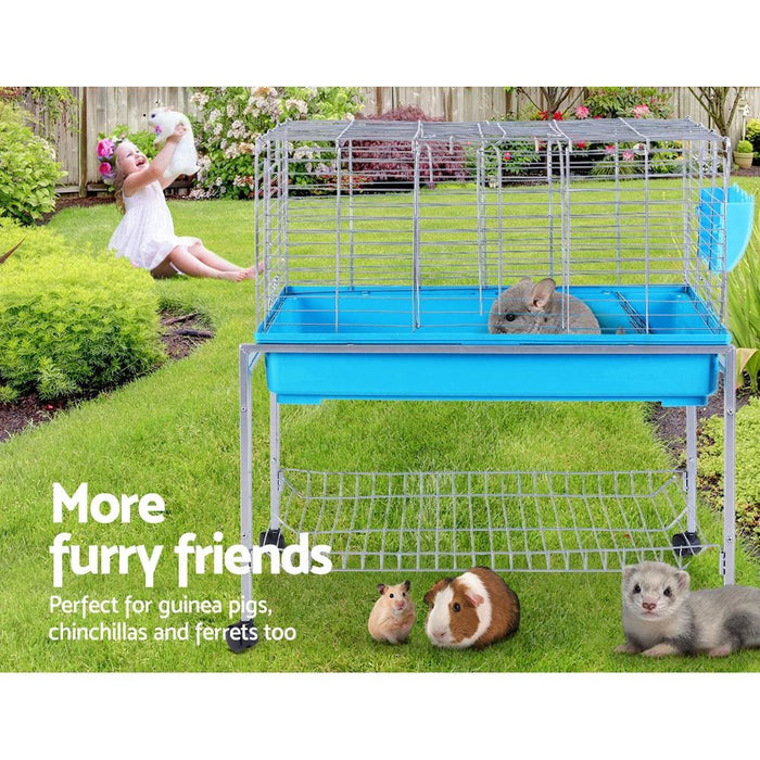 I.pet Rabbit Cage Hutch Cages Indoor Hamster Enclosure