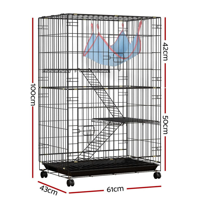 Rabbit Cage Indoor Hutch Guinea Pig Bunny Ferret Hamster