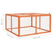 Rabbit Hutch 124x120x60 Cm Solid Firwood Oibnil