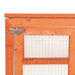 Rabbit Hutch 183x90x46.5 Cm Solid Firwood Oibnii