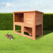 I.pet Rabbit Hutch Hutches Large Metal Run Wooden Cage