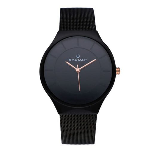 Radiant Ra531604 Men’s Quartz Watch Black 41 Mm