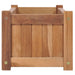 Raised Bed 100x30x25 Cm Solid Teak Wood Ankln