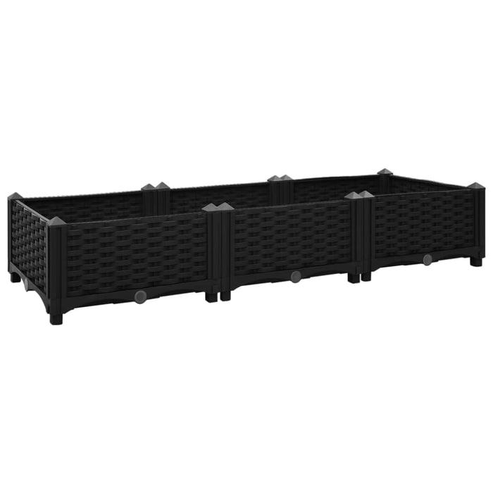 Raised Bed 120x40x23 Cm Polypropylene Tolpxn