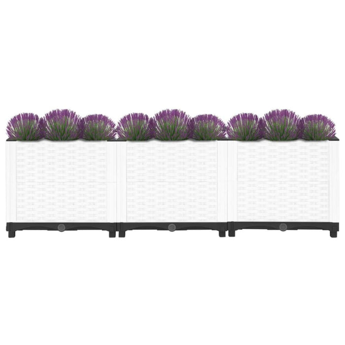 Raised Bed 120x40x38 Cm Polypropylene Opttob