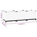 Raised Bed 120x40x38 Cm Polypropylene Opttob