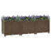 Raised Bed 120x40x38 Cm Polypropylene Tolpoi