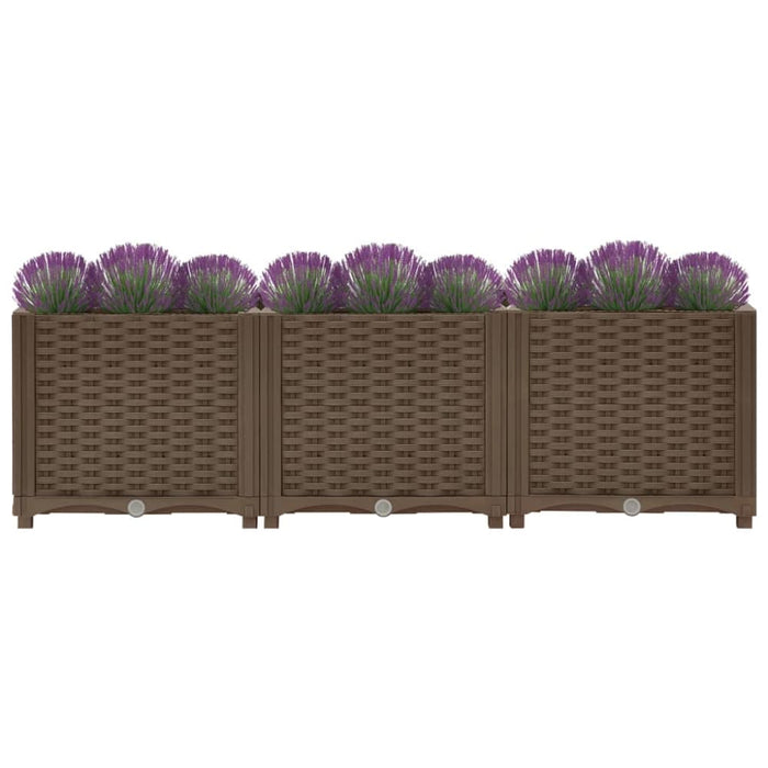 Raised Bed 120x40x38 Cm Polypropylene Tolpoi