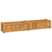 Raised Bed 150x30x25 Cm Solid Wood Teak Tlxlpk