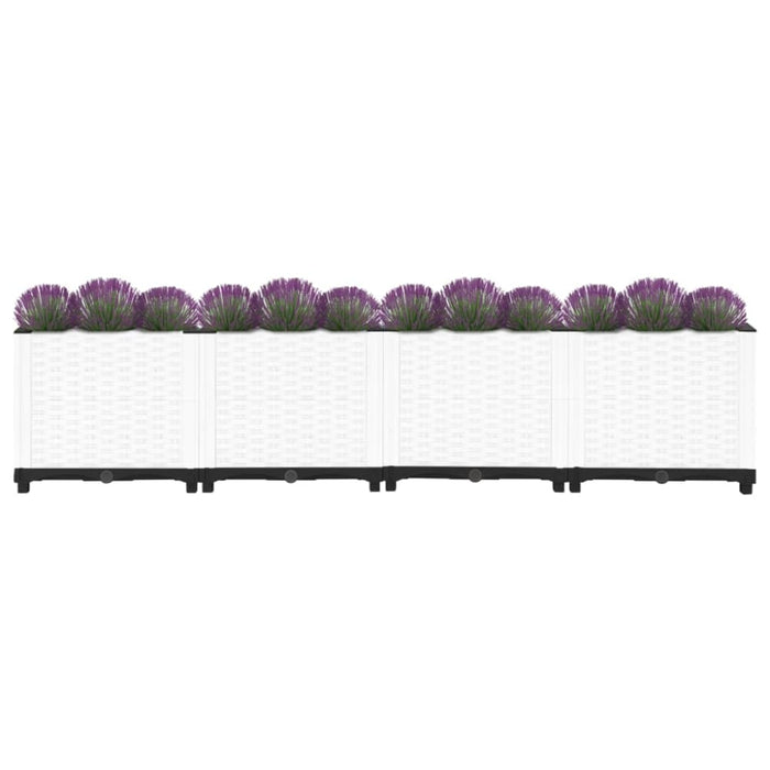 Raised Bed 160x40x38 Cm Polypropylene Opttoo