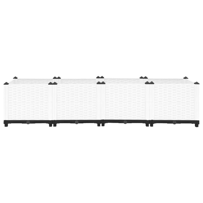 Raised Bed 160x40x38 Cm Polypropylene Opttoo