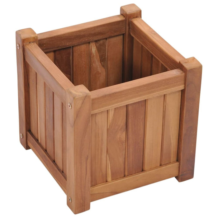 Raised Bed 30x30x30 Cm Solid Teak Wood Ankla