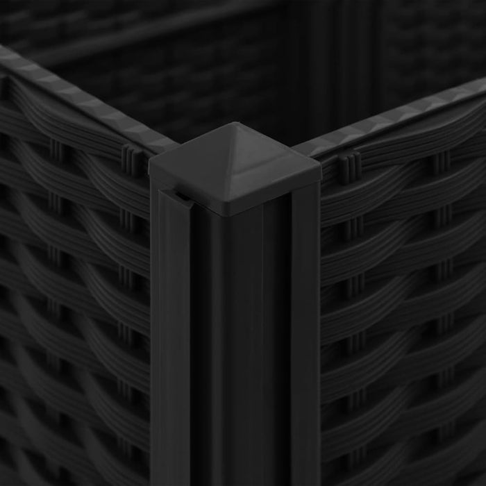Raised Bed 80x40x38 Cm Polypropylene Tolpto