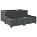 Raised Bed 80x80x38 Cm Polypropylene Tobabk