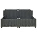 Raised Bed 80x80x38 Cm Polypropylene Tobabk