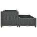 Raised Bed 80x80x38 Cm Polypropylene Tobabk