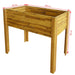 Raised Garden Bed Solid Acacia Wood Atika