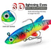 Realistic 7.5cm/13.5g t Tail Soft Lure For Sea Bass Fishing