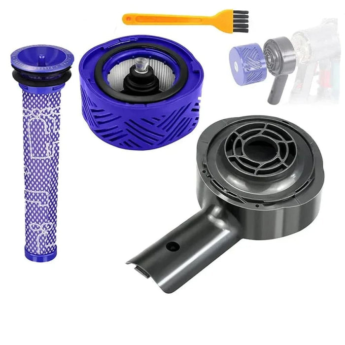 Rear Cover And Filter Set For Dyson V6 Vacuum