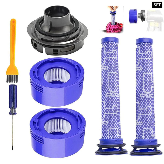 Rear Cover And Filter Set For Dyson V7/v8 Vacuums