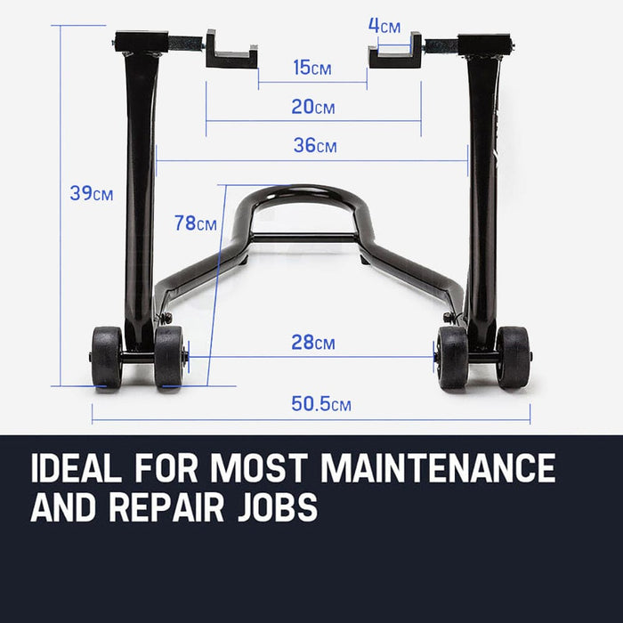 Rear Motorcycle Stand Heavy - duty Motorbike Lift Paddock