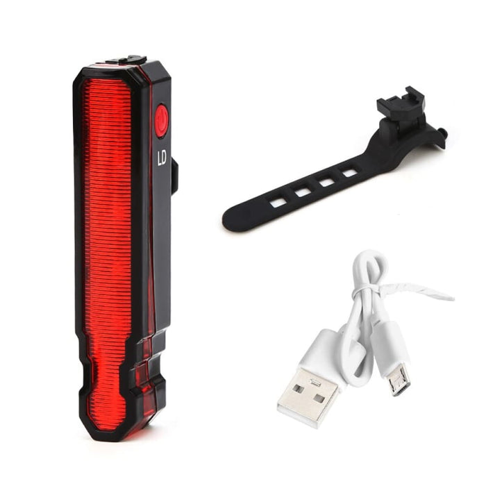 Usb Rechargeable Laser Bicycle Taillight