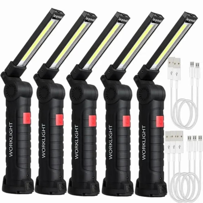 Rechargeable Led Work Light With Magnetic Hook