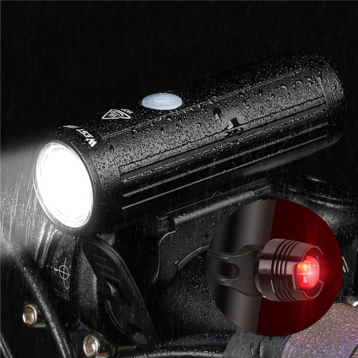 Usb Rechargeable Multifunctional Bicycle Headlight