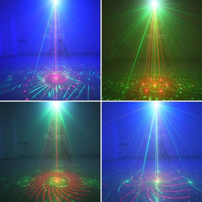 Rechargeable Party Dj Disco Light Sound Activated Rgb Led