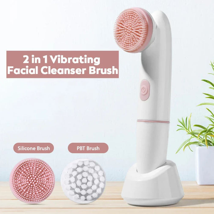 Rechargeable Sonic Facial Cleansing Brush