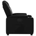 Recliner Chair Black Faux Leather Txbpkil