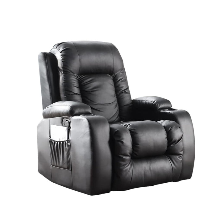 Recliner Chair Electric Massage Chairs Pu Leather Lounge