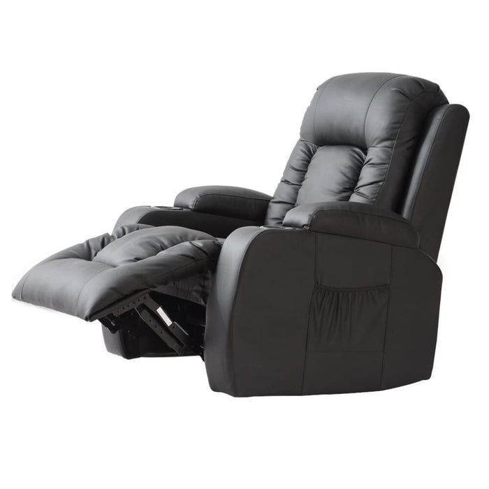 Recliner Chair Electric Massage Chairs Pu Leather Lounge