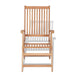 Reclining Garden Chairs 2 Pcs Solid Teak Wood Atbxk