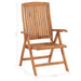 Reclining Garden Chairs 4 Pcs Solid Teak Wood Tbixlxi