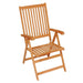 Reclining Garden Chairs 8 Pcs Solid Teak Wood Tbixpab