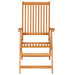 Reclining Garden Chairs 8 Pcs Solid Teak Wood Tbixpab