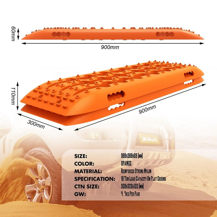 4wd Recovery Tracks 10t 2 Pairs/ Sand Tracks/ Mud Mounting