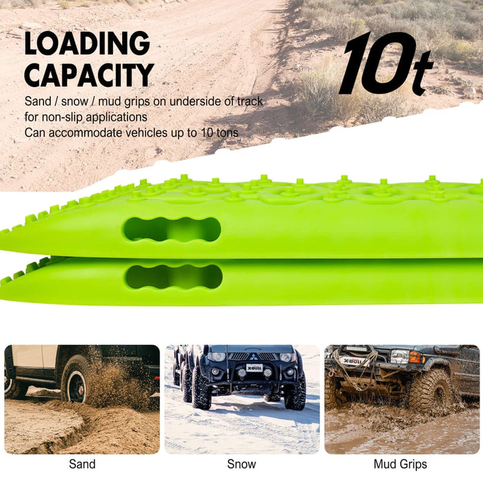 Recovery Tracks Boards 10t 2pcs Truck Snow Mud 4wd Offroad